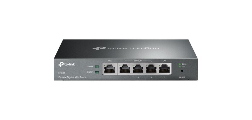 TP-Link Omada ER605 Routeur connecté Gigabit Ethernet Noir