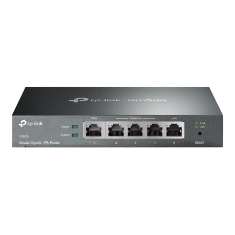 TP-Link Omada ER605 Routeur connecté Gigabit Ethernet Noir