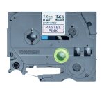 Brother TZEMQE31 ruban d'étiquette Noir sur rose TZe