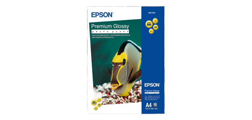 Epson Premium - fotopapier - glanzend - 50 vel(len) - A4 - 255 g/m²