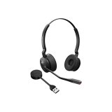 Jabra Engage 55 Casque Sans fil Arceau Bureau/Centre d'appels Noir, Titane