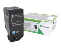 Lexmark - à rendement élevé - cyan - original - cartouche de toner - LCCP, LRP, Entreprise Lexmark