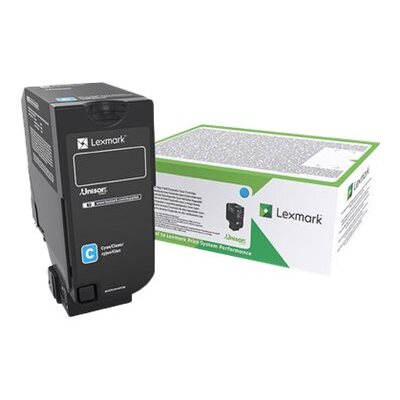 Lexmark - Hohe Ergiebigkeit - Cyan - original - Tonerpatrone - LCCP, LRP, Lexmark Corporate