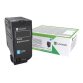 Lexmark - Hohe Ergiebigkeit - Cyan - original - Tonerpatrone - LCCP, LRP, Lexmark Corporate