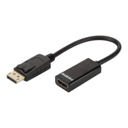 DLH ADAPTATEUR DISPLAYPORT MALE VERS HDMI FEMELLE