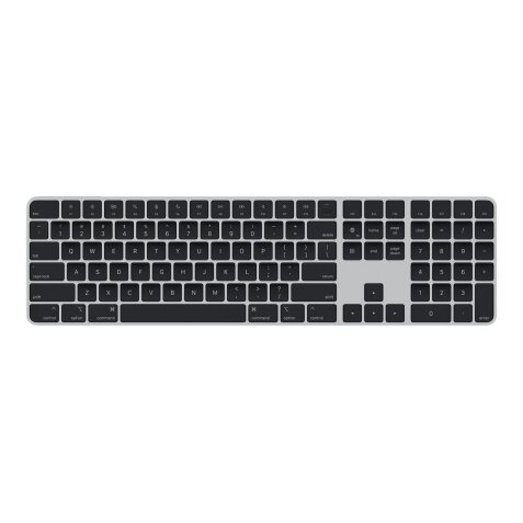 Apple Magic Keyboard clavier Universel USB + Bluetooth QWERTY Anglais américain Argent, Noir