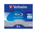 Verbatim - BD-R DL x 5 - 50 GB - Speichermedium