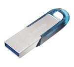 SanDisk Ultra Flair lecteur USB flash 64 Go USB Type-A 3.2 Gen 1 (3.1 Gen 1) Bleu, Argent
