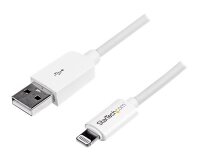 Câble Lightning vers USB pour iPhone, iPod, iPad blanc 3 m - StarTech.com