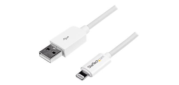 Câble Lightning vers USB pour iPhone, iPod, iPad blanc 3 m - StarTech.com