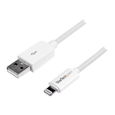 Câble Lightning vers USB pour iPhone, iPod, iPad blanc 3 m - StarTech.com