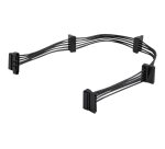 StarTech.com Câble adaptateur répartiteur d'alimentation SATA 4x
