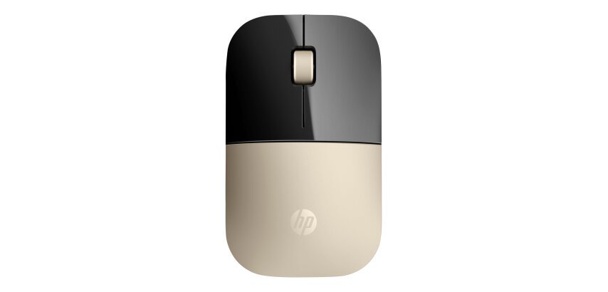 HP Souris sans fil Z3700 or