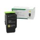 Lexmark - Ultra High Yield - yellow - original - toner cartridge - LCCP, LRP