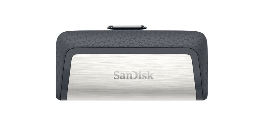 SanDisk 173338 lecteur USB flash 64 Go USB Type-A / USB Type-C Noir, Argent