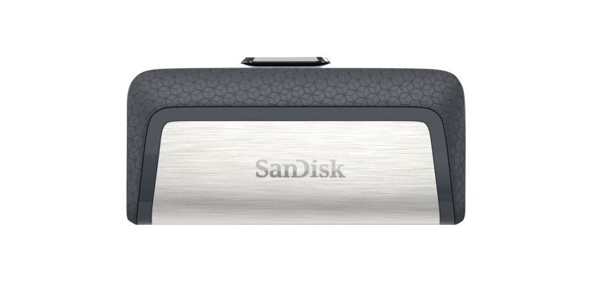 SanDisk 173338 lecteur USB flash 64 Go USB Type-A / USB Type-C Noir, Argent
