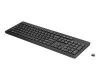 HP 230 BLK WL KBD clavier Universel RF sans fil Noir