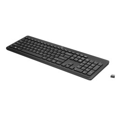 HP 230 BLK WL KBD clavier Universel RF sans fil Noir
