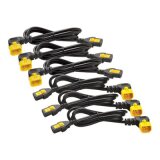 APC , Power Cord Kit (6 ea), Locking, C13 to C14 (90 Degree), 1.2m