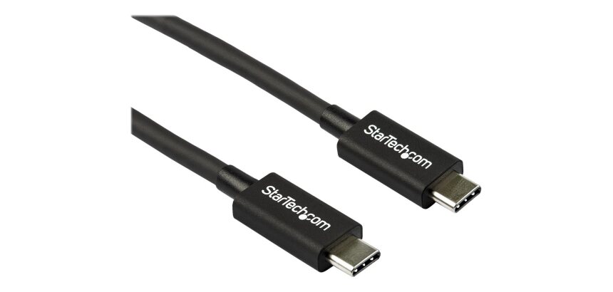 StarTech.com Câble Thunderbolt 3 de 0,8 m - 40 Gbps