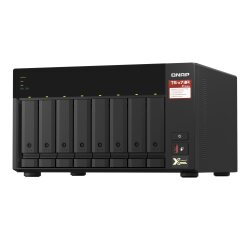 QNAP TS-873A NAS Tower Ryzen Embedded V1500B 8 Go DDR4 0 To QNAP Turbo System Anthracite