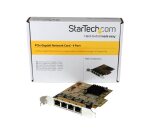 StarTech.com Carte réseau PCI Express à 4 ports Gigabit Ethernet