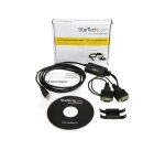 StarTech.com Câble Adaptateur de 1,8m à 2 Ports FTDI USB vers Série RS232 avec Rétention COM, Adaptateur USB vers RS232 - Conforme TAA