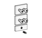 Ergotron Track Mount Bracket Kit for CPU Holders