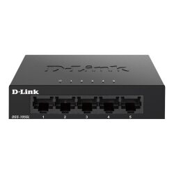 D-Link DGS-105GL/E commutateur réseau Non-géré Gigabit Ethernet (10/100/1000) Noir