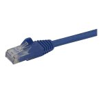 StarTech.com Cordon de raccordement UTP CAT6 - 1,5 m - Sans crochet - Câble patch RJ45 - Bleu