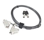 Urban Factory CRS02UF câble antivol Noir 2 m