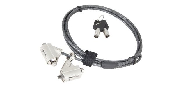 Urban Factory CRS02UF câble antivol Noir 2 m