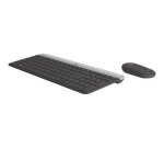Logitech Slim MK470 clavier Souris incluse Universel RF sans fil QWERTY US International Graphite