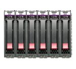 HPE MSA 7.2TB SAS 12G Enterprise 10K SFF (2.5in) M2 3yr Wty 6-pack HDD Bundle