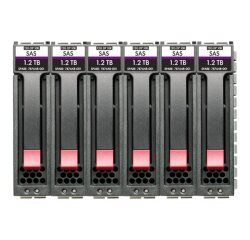 HPE MSA 7.2TB SAS 12G Enterprise 10K SFF (2.5in) M2 3yr Wty 6-pack HDD Bundle