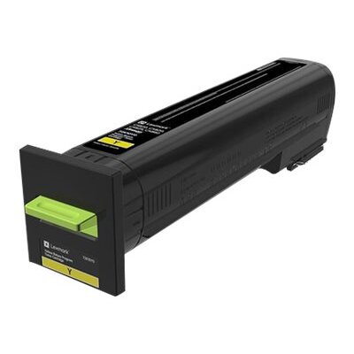 Lexmark - jaune - original - cartouche de toner - LCCP, LRP