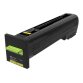 Lexmark - jaune - original - cartouche de toner - LCCP, LRP