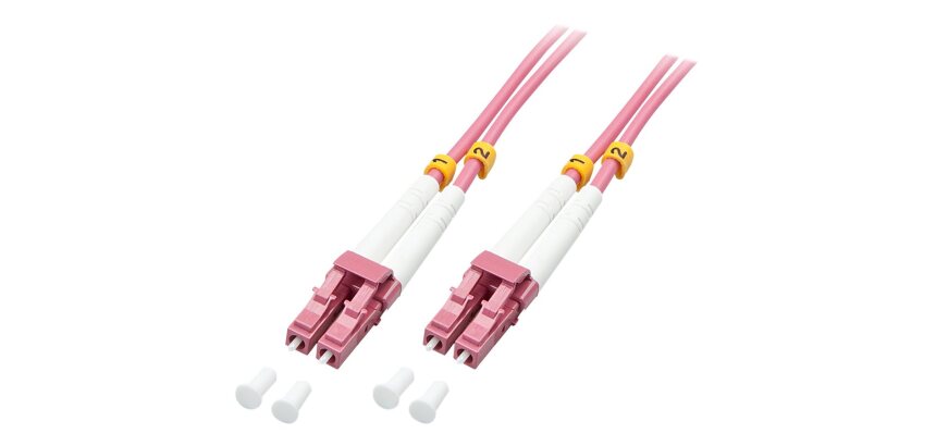 Lindy Fibre Optique Duplex LC/LC OM4, 5m