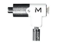 Mobilis 001328 câble antivol Blanc 1,8 m