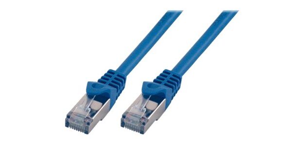 MCL FTP6-1M/B câble de réseau Bleu Cat6 F/UTP (FTP)