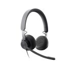 Logitech 981-000870 casque Avec fil Arceau Appels/Musique USB Type-C Graphite