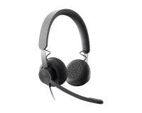 Logitech Zone Wired UC Casque Avec fil Arceau Appels/Musique USB Type-C Graphite