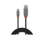 Lindy Câble USB 2.0 type A vers Micro-B, Anthra Line, 1m