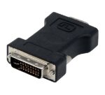 MCL Adapter DVI-I to HD15 VGA (D-Sub) Noir