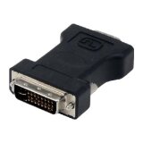 MCL Adapter DVI-I to HD15 VGA (D-Sub) Noir