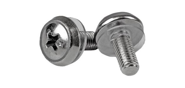 StarTech.com Paquet de 100 vis de montage M5 x 12 mm