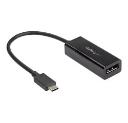 StarTech.com Adaptateur USB-C vers DisplayPort - Convertisseur Vidéo 8K/5K/4K USB Type-C vers DP 1.4 Alt Mode - HBR3/DSC/HDR - Adaptateur pour Écran Displayport 8k 30 Hz - Compatible TB3