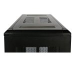 StarTech.com Armoire Rack Serveur 22U à 4 Montants, Armoire Verrouillable 19" pour Ordinateur/AV/Équipement IT, Rack Réseau pour Bureau/Domicile avec Roulettes et Rails de Montage Ajustables