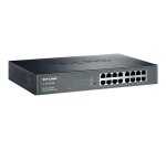TP-Link TL-SG1016DE Géré L2 Gigabit Ethernet (10/100/1000) 1U Noir