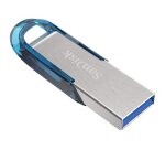 SanDisk Ultra Flair lecteur USB flash 64 Go USB Type-A 3.2 Gen 1 (3.1 Gen 1) Bleu, Argent